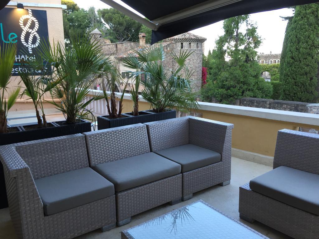 Hotel Restaurant Le 8 Mandelieu La Napoule Luaran gambar